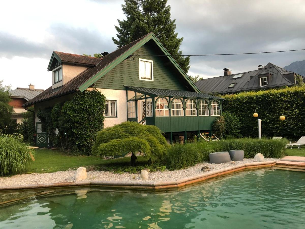 Haus Mit Sauna Und Privatem Badeteich In Anif Bei Salzburg Exteriör bild
