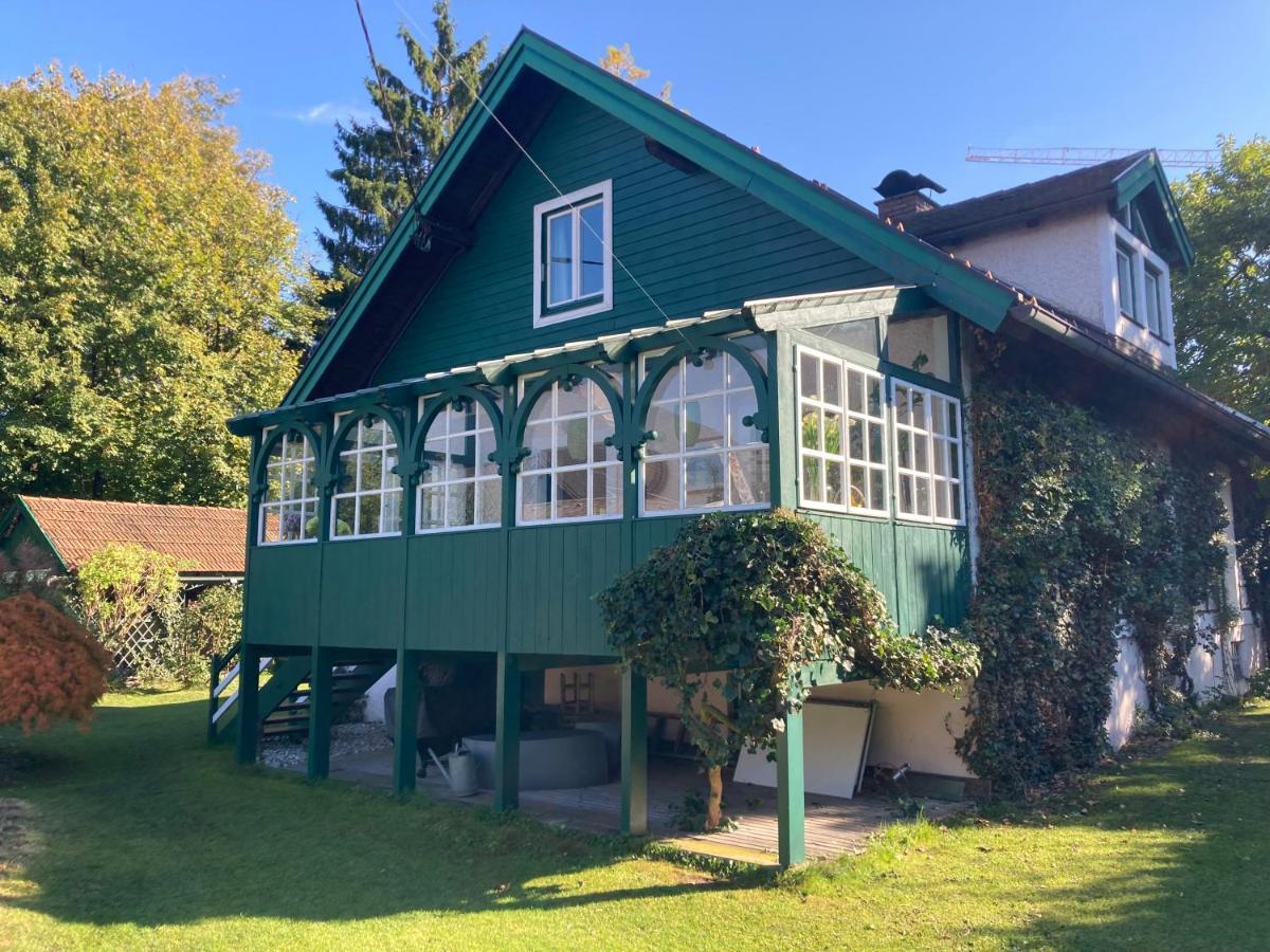 Haus Mit Sauna Und Privatem Badeteich In Anif Bei Salzburg Exteriör bild