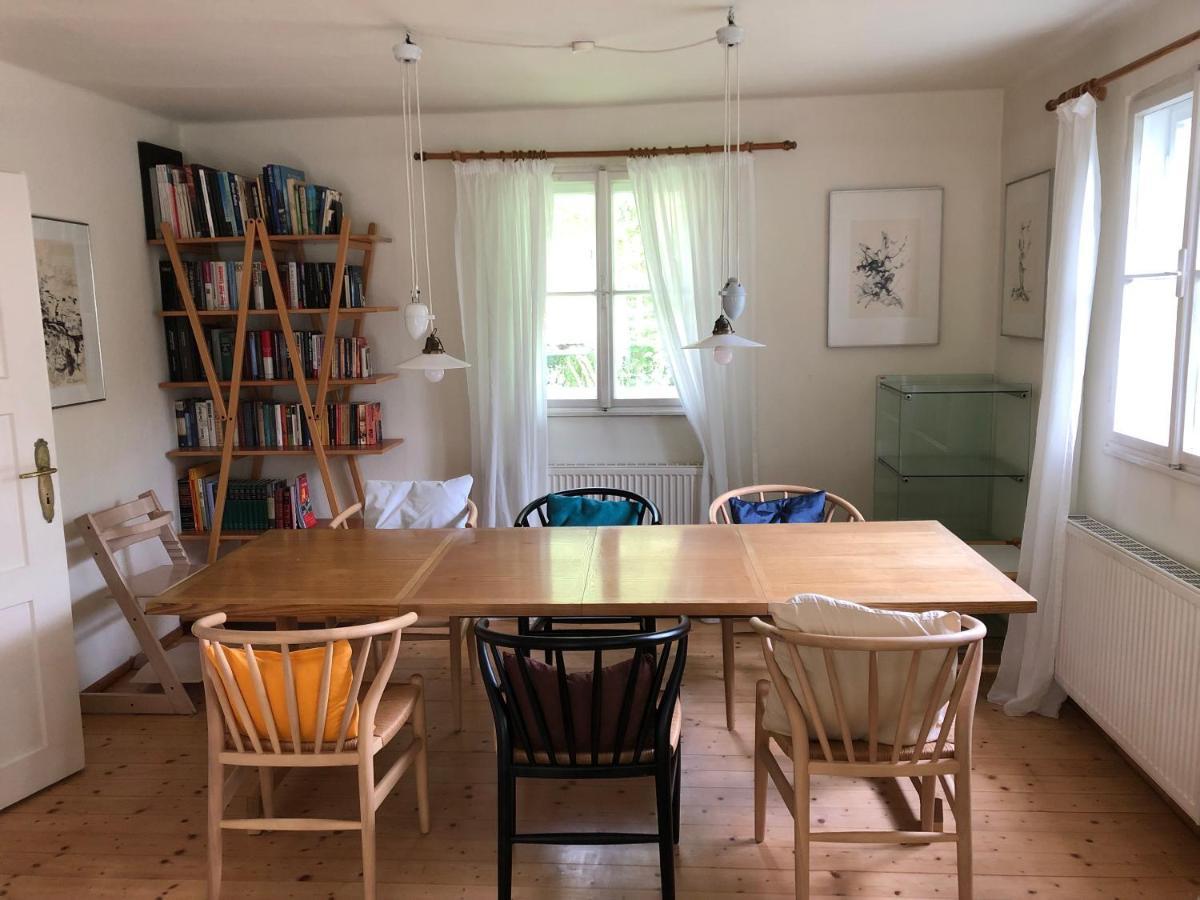 Haus Mit Sauna Und Privatem Badeteich In Anif Bei Salzburg Exteriör bild